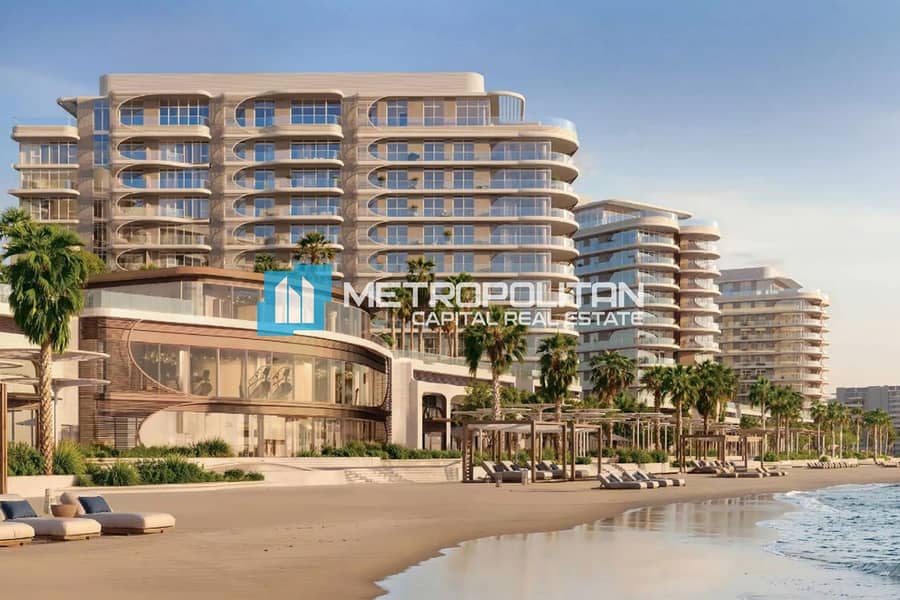 Partial Sea View |2BR w/ Huge Balcony |Beachfront