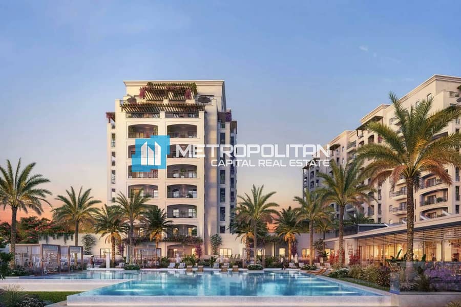 1BR w/ Terrace | High ROI | Direct Parking Access