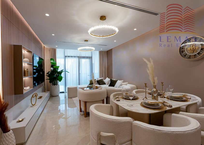 Spacious 2 BR in Tiger Downtown Ajman with Garden Views