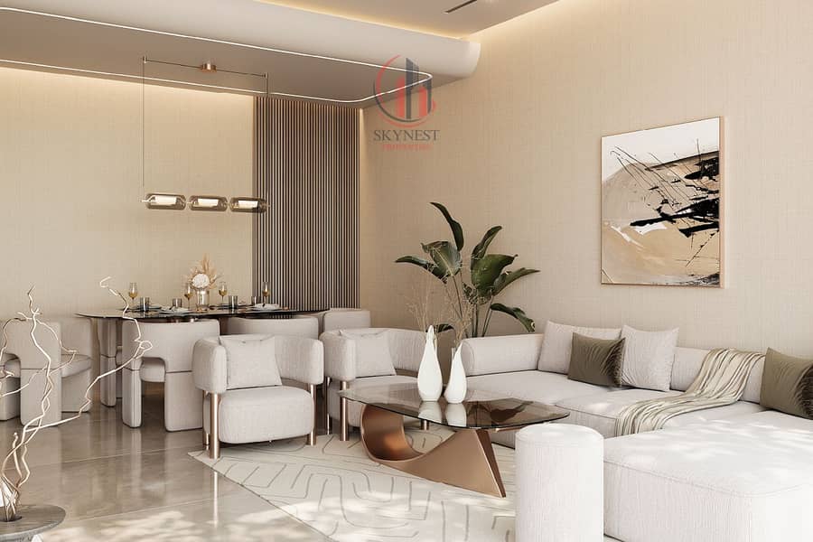 Fully Furnished 2BR in Ajman Lagoon Community | Open VieW