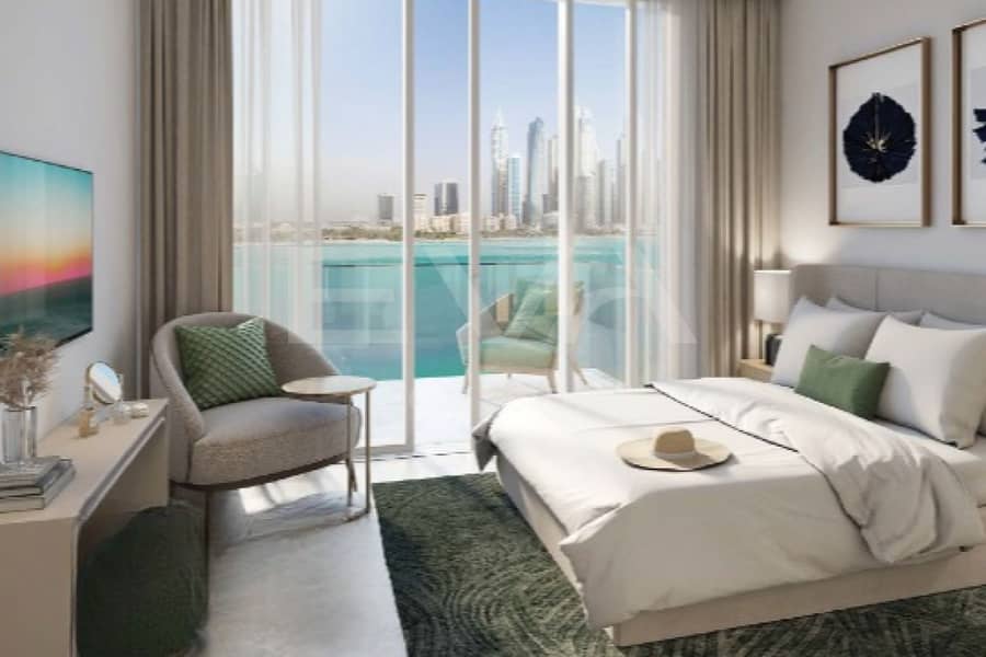 Full Palm and Sea View | High Floor | Furnished