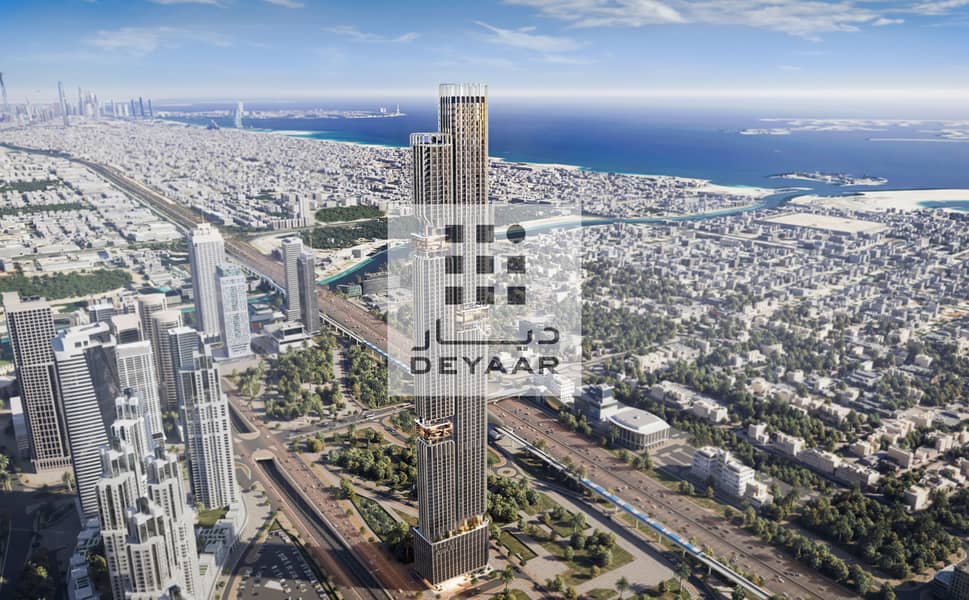 Burj Khalifa Views | Sea Views | Dubai Skyline view