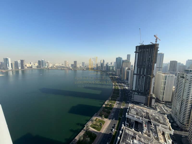 For Sale 2-Bedroom Apartment with Side View in Al Dana Tower