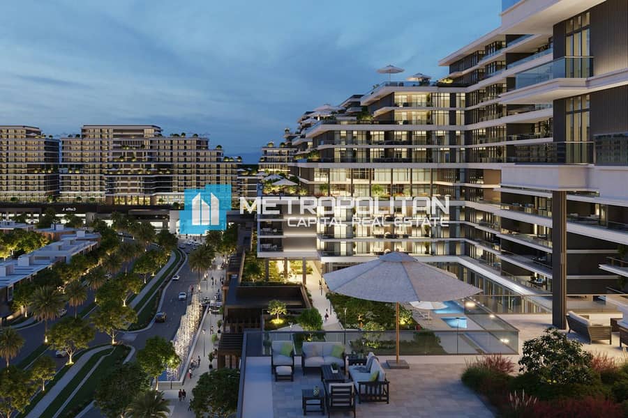 High Floor | 1BR+Balcony | Beach Access | High ROI