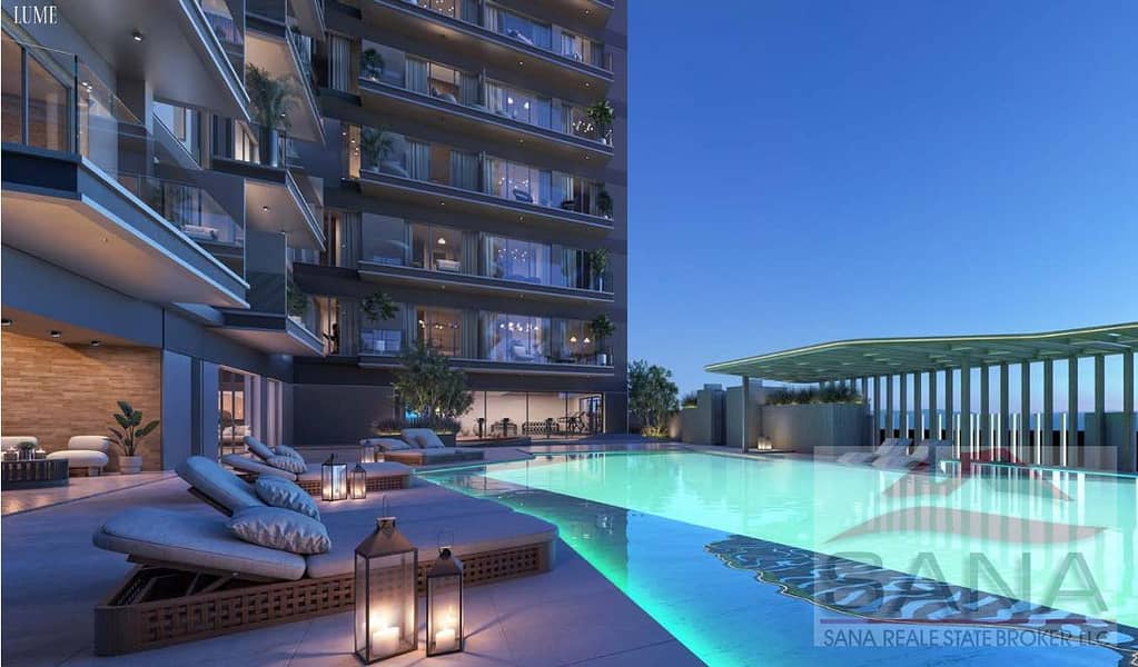 Semi furnished 2 Bedroom with 50/50 Payment plan