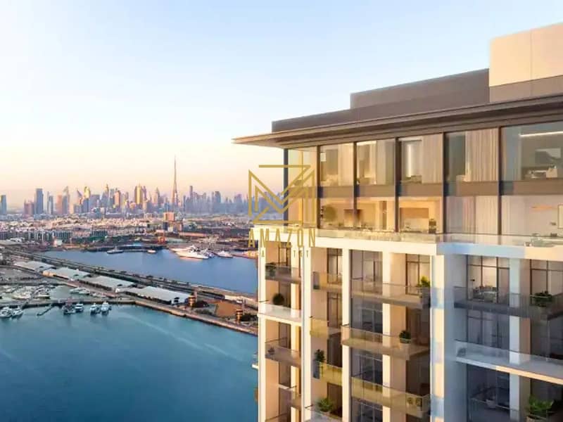 Stunning 2BR+M | Post-handover Plan | Waterfront Living | Full Sea View