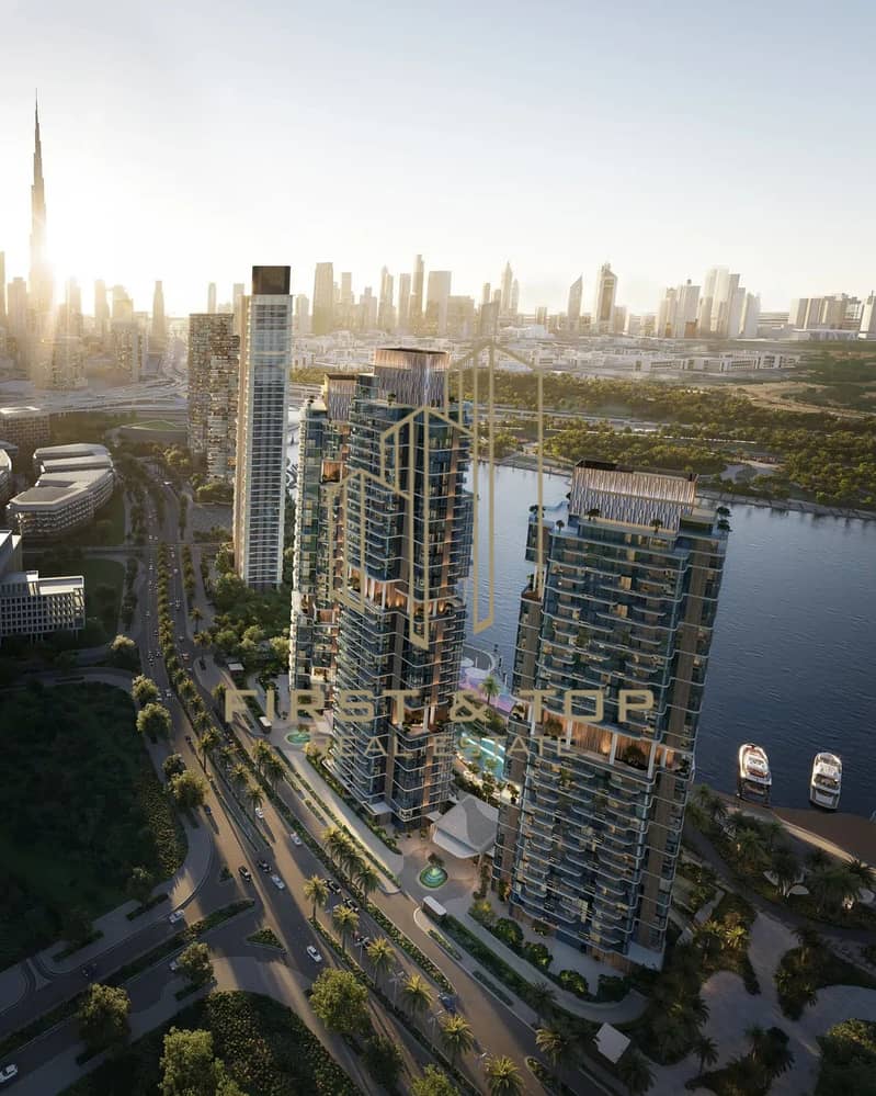 Spacious Luxury Waterfront Suite | Top Floor | Open Creek View | Premium Quality | No Commission