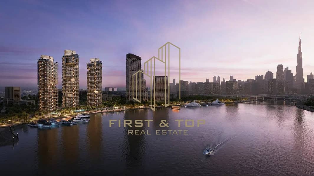Spacious Luxury Waterfront Apartment | High Floor | Open Canal View | No Commission