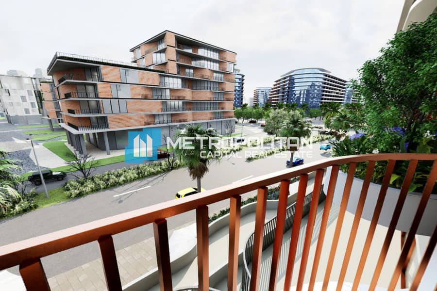 Resale 1BR w/ Balcony | Road View | Nearby Beach