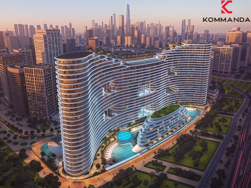 Water Front |View Burj Khalifa |High Floor |18%ROI