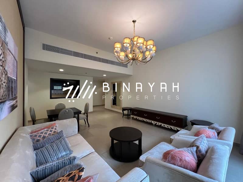 FULLY FURNISHED | COMMUNITY VIEW| LOW FLOOR