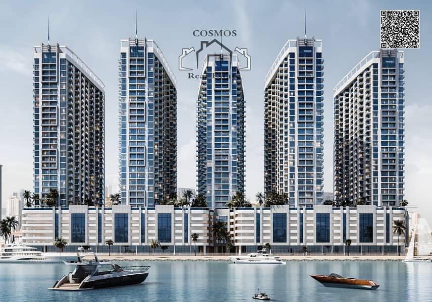1 BHK Apartment | Ajman Creek Tower | 10% Down Payment | 90-Month Payment Plan | No Commission
