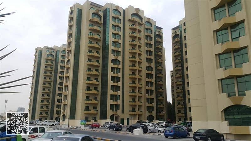 Rashidia Tower: Spacious 1BHK with 2 Washroom in Downtown Ajman
