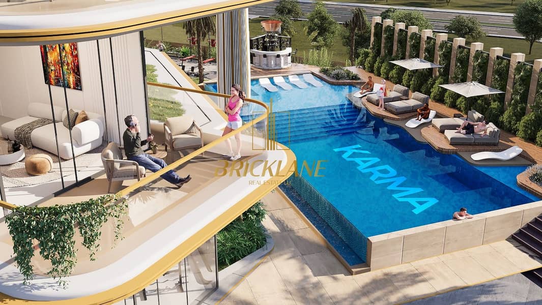Furnished 2BR Apartment | Antalya by Karma | Balcony & Pool Access