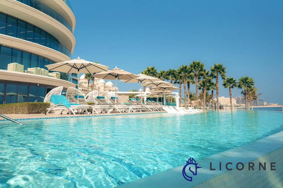 PALM SEA VIEW | PRIVATE BEACH | RESORT LIFESTYLE