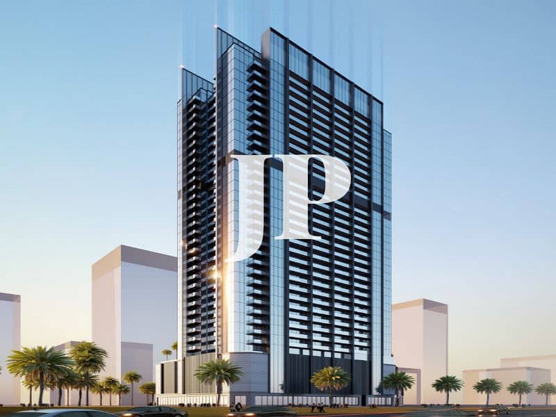 Own a stylish furnished home in Majan at a LOW PRICE with relaxing pool views and Dubai skyline scenery.