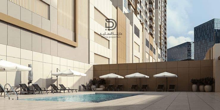 Ajman One Corniche View Apartment AED 644K - Monthly 7316 - Free Parking