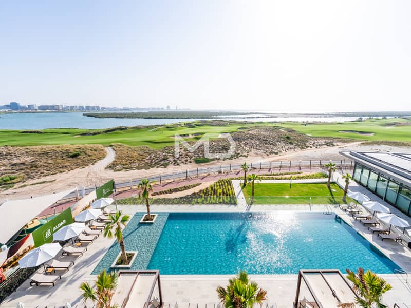 Full Golf View | 2BR+Maids | Fully Furnished
