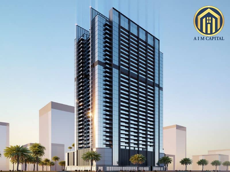 Furnished 1BR | Jade Tower Majan | Balcony & Pool Access