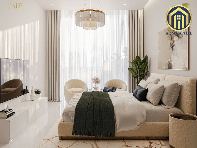 1 Bedroom Apartment | Jade Tower Majan | Pool & Skyline Views | Furnished