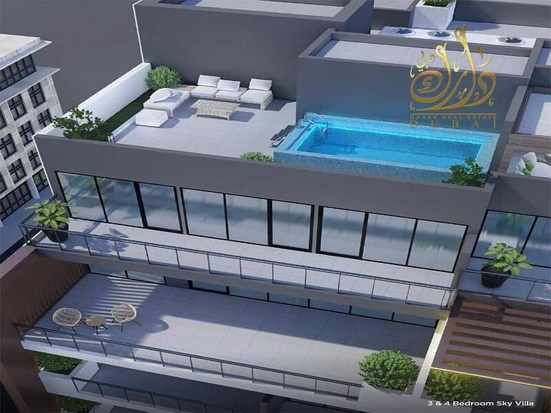 1BR Apartment | Pool & Downtown View | Furnished | Lucky Royale Residence JVC