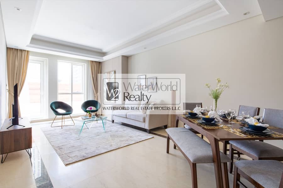 Elegant 2 Bedroom Duplex + Maids | Furnished