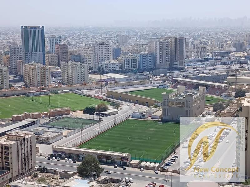 For sale apartment 3 rooms - Ajman - Rashidiya 1 - Al Waha Tower 1