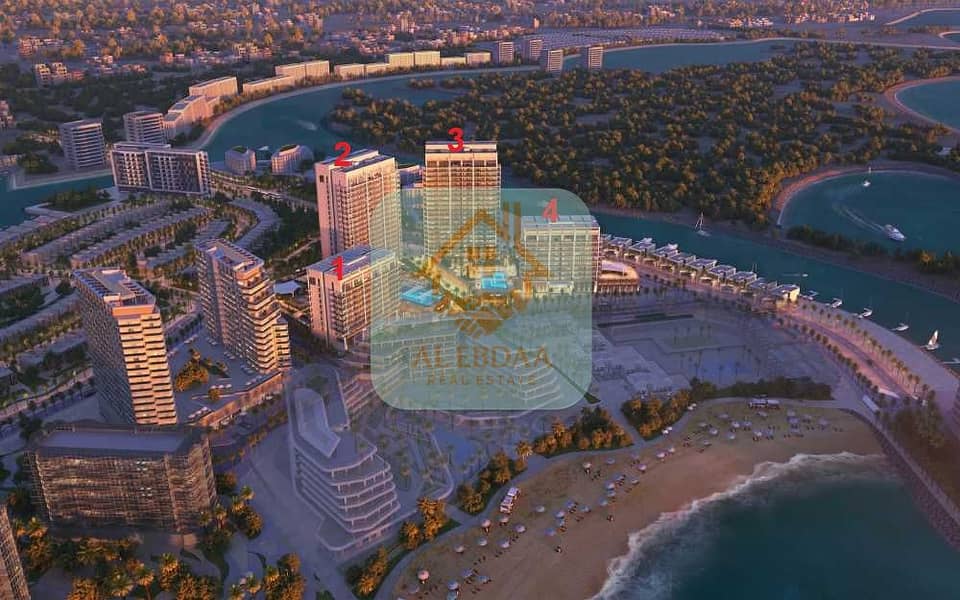 1BR -Full Sea View -Tower 4 -Resale -High Floor