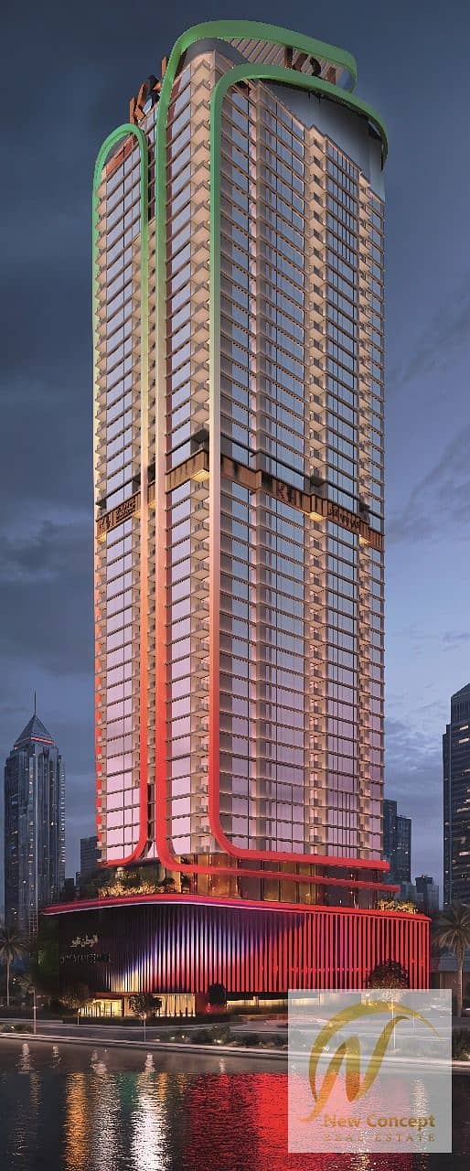 2 BHK Apartment for Sale – Al Watan tower - Ajman corniche - 5% down payment | No commission | Directly on the sea