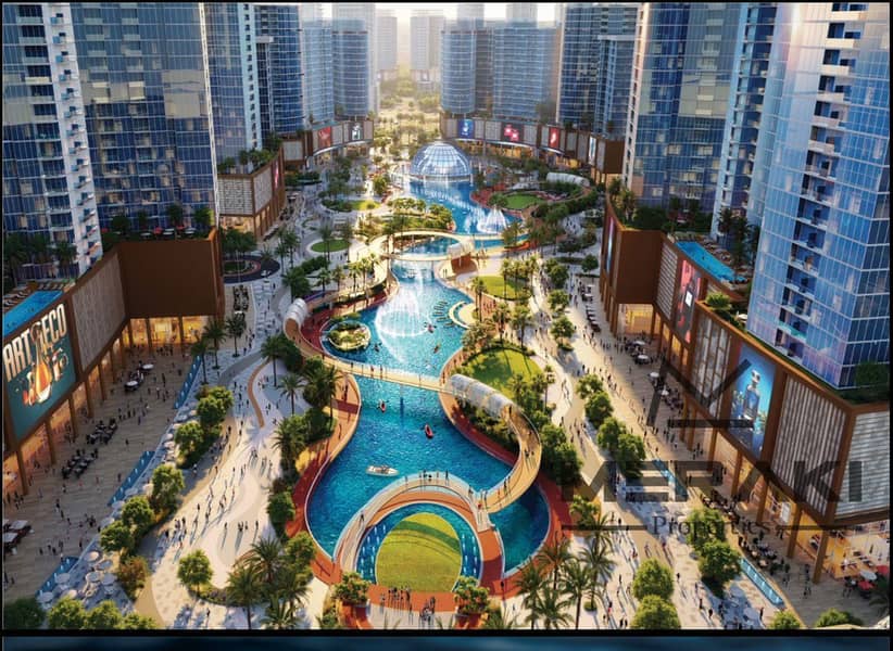 Own your apartment in the Tiger Downtown Ajman project with five-year installment plans, fully furnished.