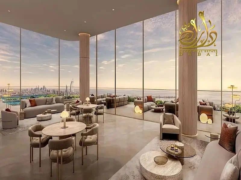 BURJ KHALIFA VIEW - LUXURY LIVING- METRO STATION FRONT - 35 /65 PP