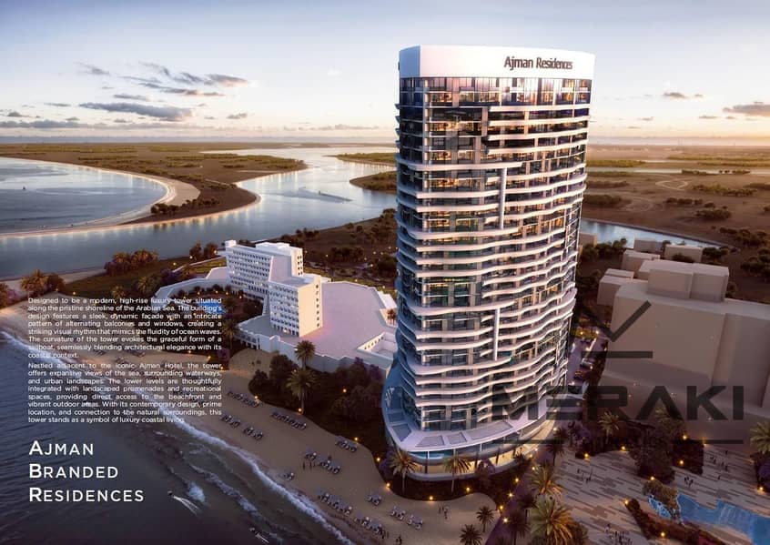 Hotel apartment with only 5% as a down payment