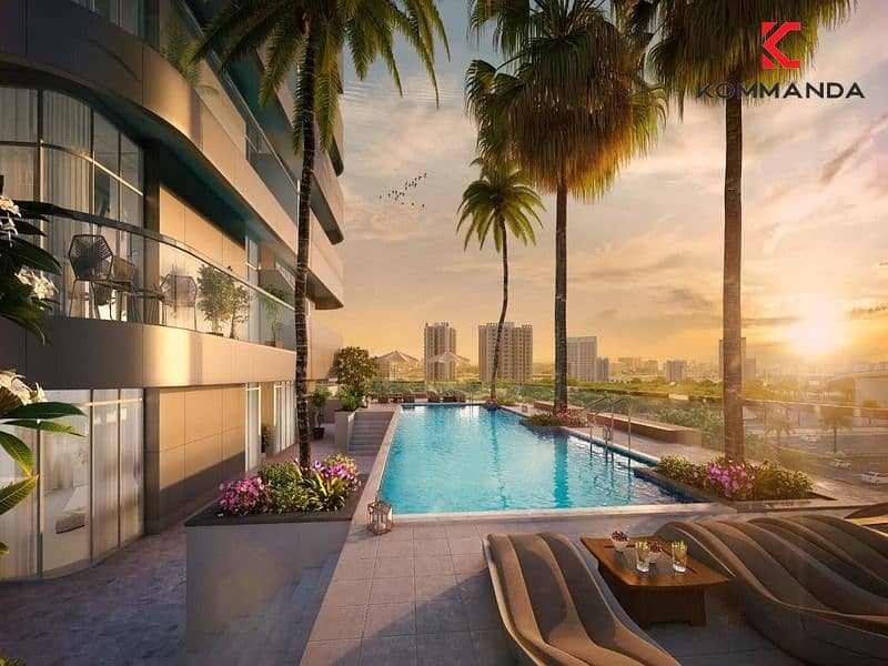 Azizi Grand Sports City | Multiple Views | Balcony & Pool Access
