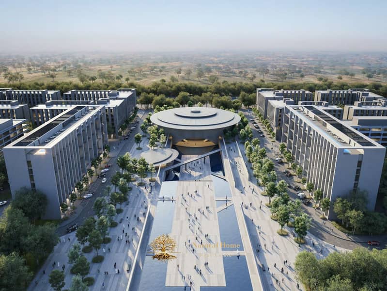 High ROI Studio: Ready in Aljada | Prime Location.