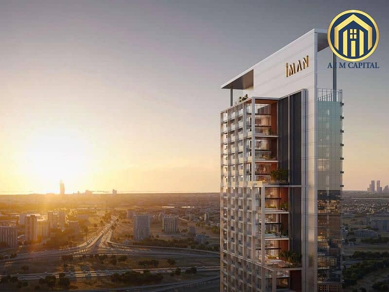 Furnished Studio | Sierra by Iman | Skyline & Pool Views