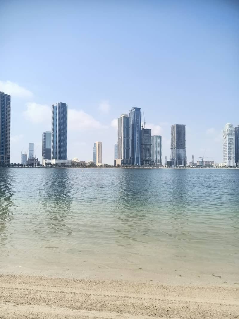 one bedroom with hall, parking and extension in Al Waha tower