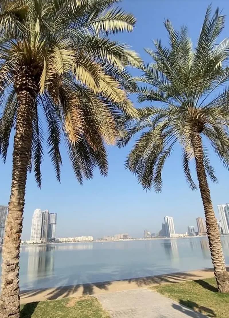3 bedrooms with big hall, parking and separate store 96 feet in Al Waha tower