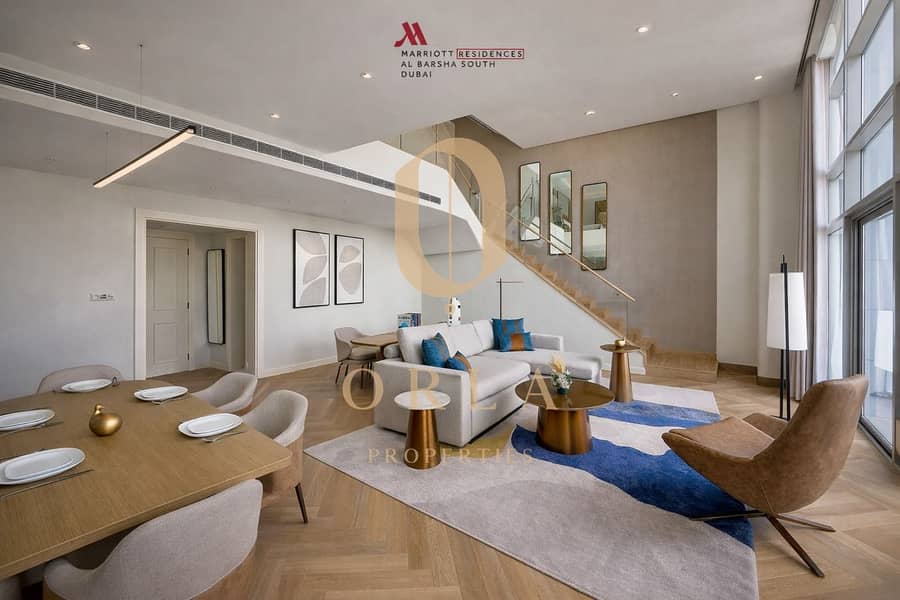 Luxury Duplex Penthouse | Marriott Finish | Spacious Layout
