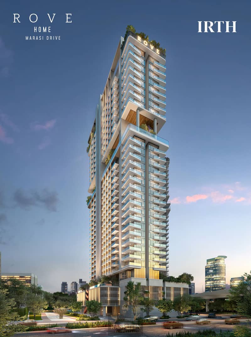 Branded | Fully Furnished | Park & Skyline View | Mid Floor