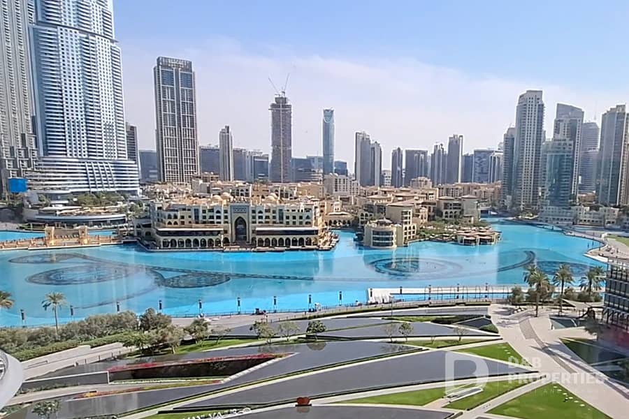 Full Fountain View | Luxurious | Vacant | Big Size