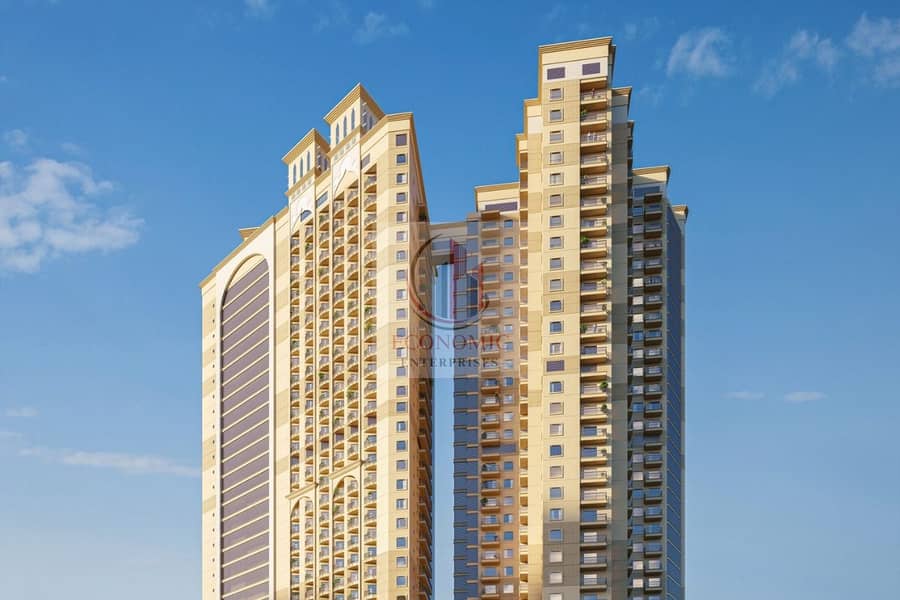 Al Barajeel Towers, Al Rashidiya 1 Ajman — Tower A 2BR + Living with clear payment structure