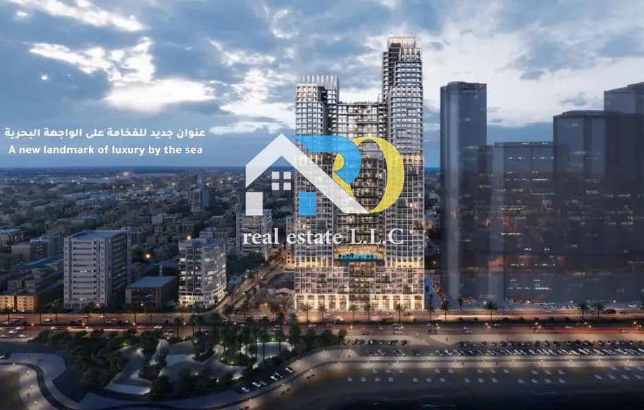 Studio Apartment for Sale in Mawjan Tower | Prime Location | Sea vie w | Ideal for Investment