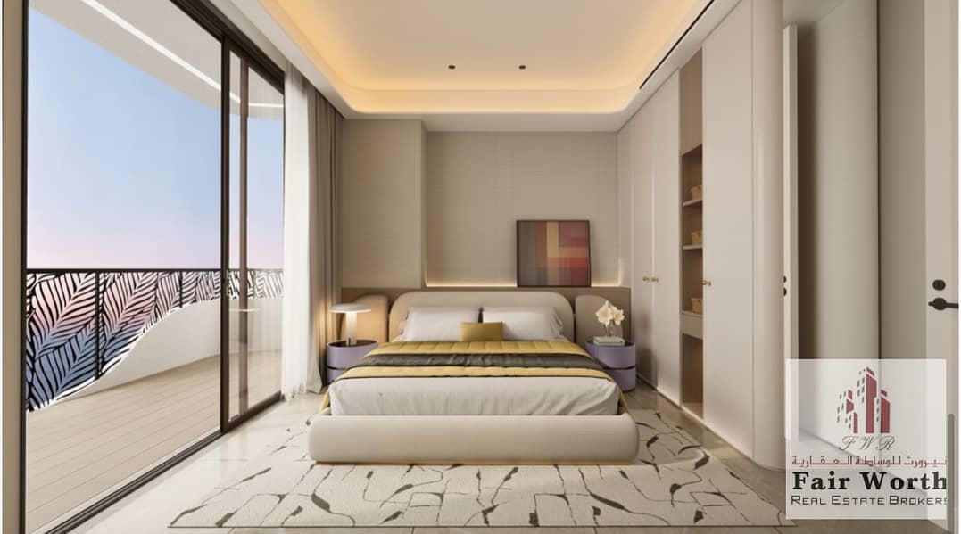 Furnished 1BR Apartment | YIGO 26 International City | Balcony & City View