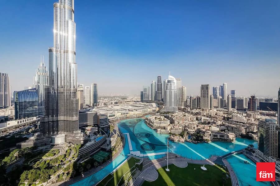 BURJ & FOUNTAIN VIEWS | VACANT I FULLY FURNISHED