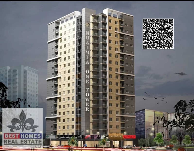 1 BHK Payment Plan for Sale Nuaimiya Tower One with Parking