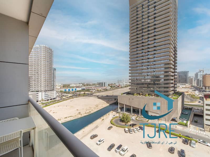 Studio Apartment | Oasis Tower 1 | Balcony | Canal & City View