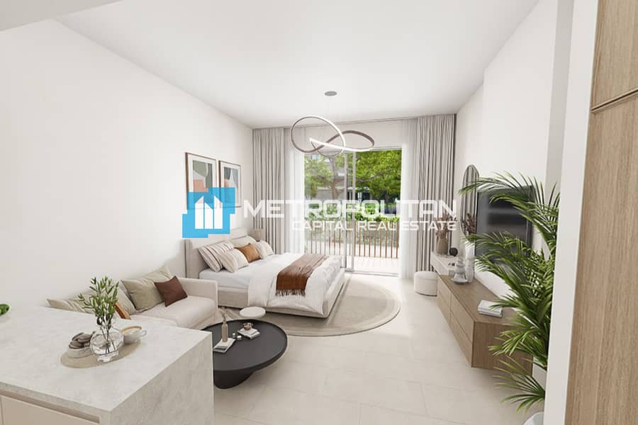 Garden View | Studio With Terrace | Ground Floor