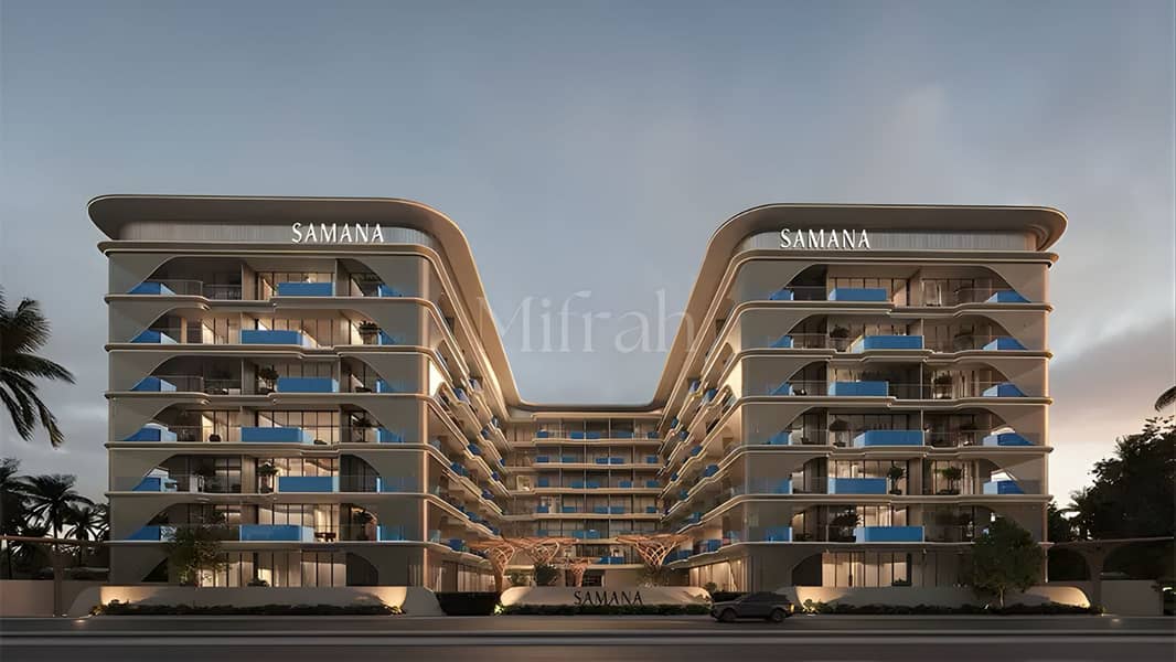 Studio | Balcony | Pool & City Views | Samana Imperial Gardens Arjan