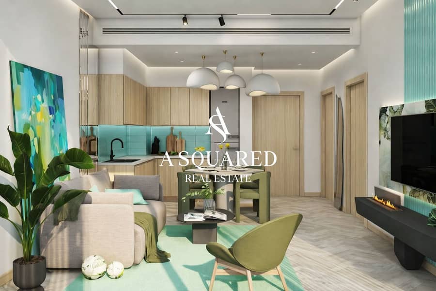 Furnished | Pool & Park Green Views | Off Plan