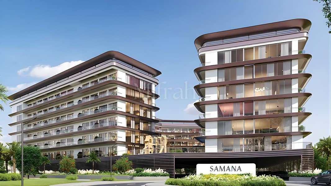 1BR Apartment | Balcony | Pool & Park Views
